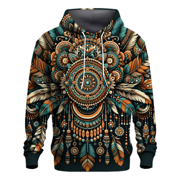 Retro Bohemian Spirit Hoodie