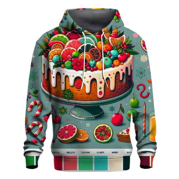 Festive Fruitcake Lovers Hoodie