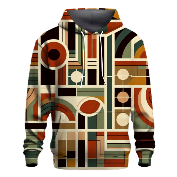 Eclectic Earth Tones Hoodie