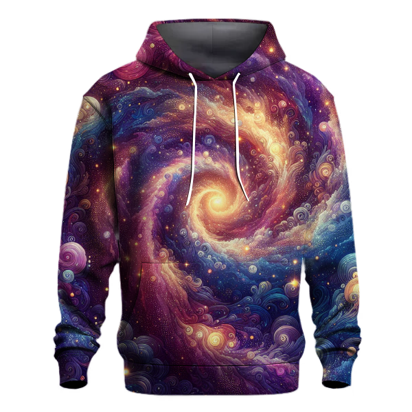 Artistic Galaxy Exploration Hoodie