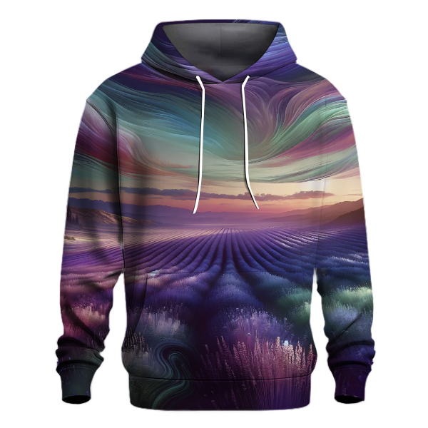 Lavender Fields Serenade Hoodie