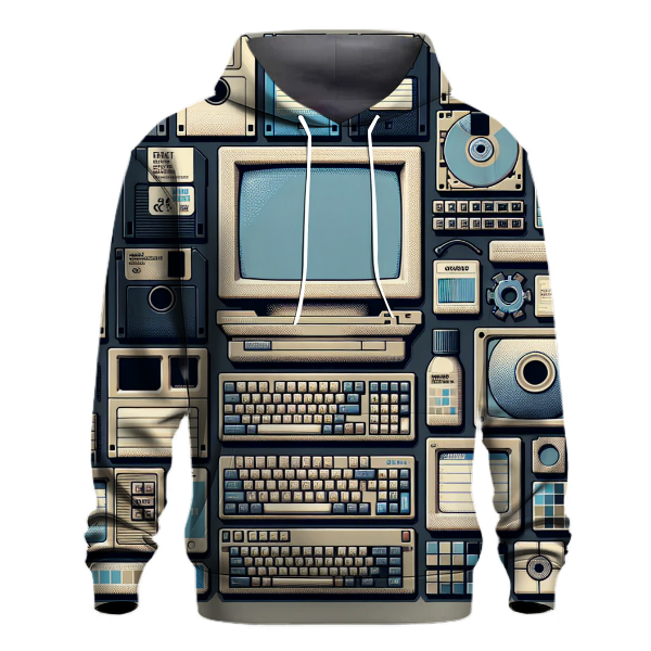 Retro Computer Love Hoodie