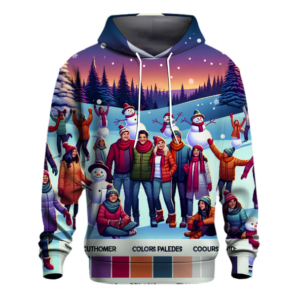 Snowy Winter Adventure Hoodie