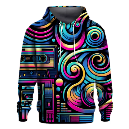 Cassette Vibe Waves Hoodie