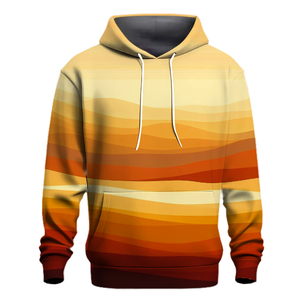 Rustic Glow Gradient Hoodie
