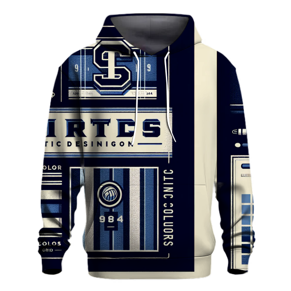 Classic Retro Sports Hoodie