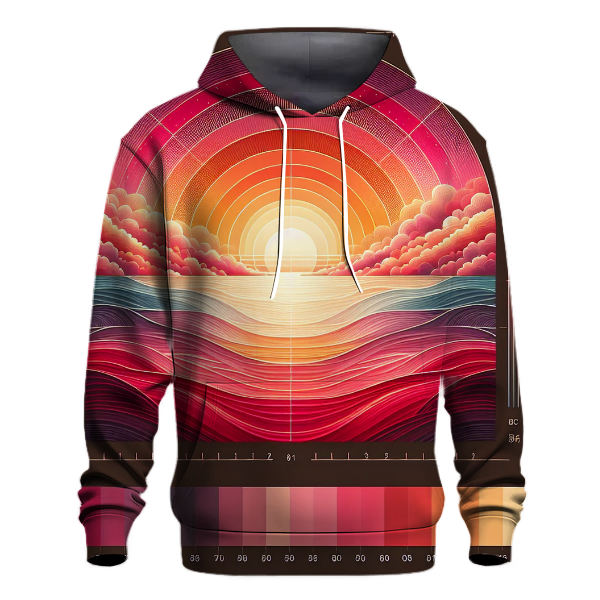 Prismatic Sunset Dreams Hoodie