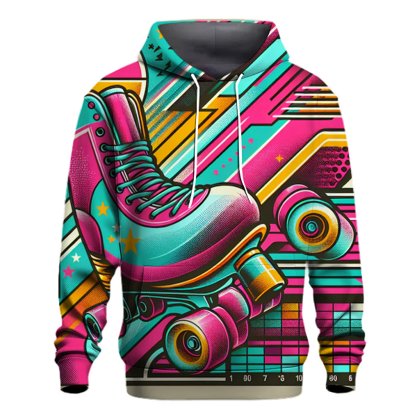Classic Roller Rink Vibes Hoodie