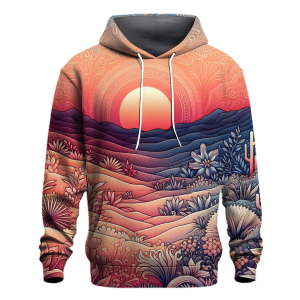 Desert Sunset Symphony Hoodie