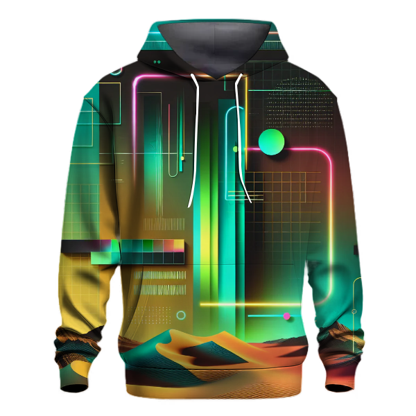 Neon Oasis Hoodie