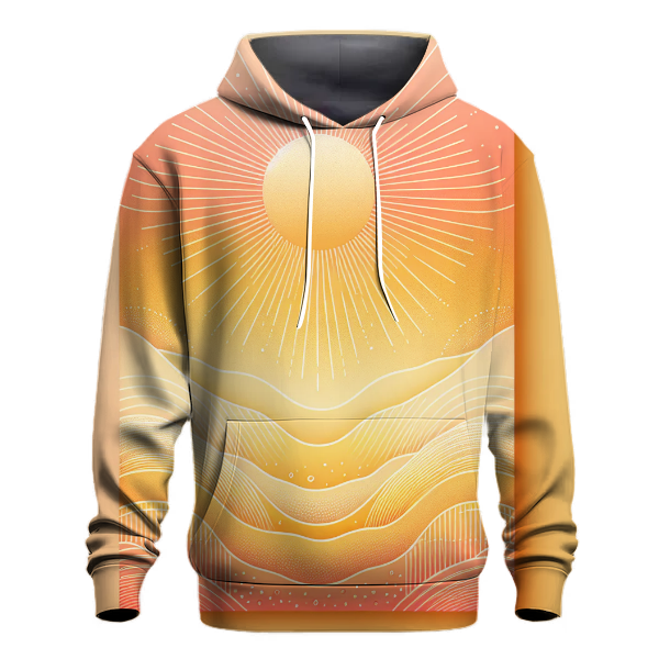 Sunkissed Horizon Gradient Hoodie