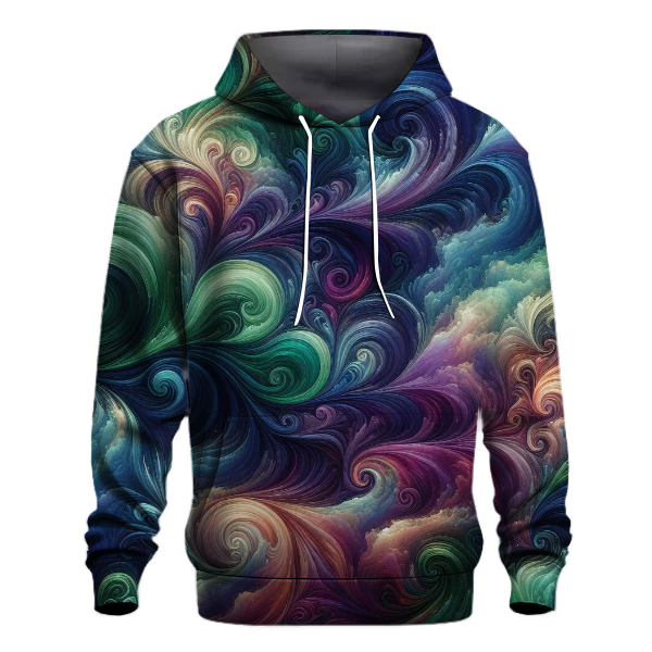 Emerald Twilight Symphony Hoodie
