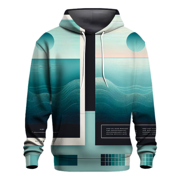 Ocean Wave Reflections Hoodie