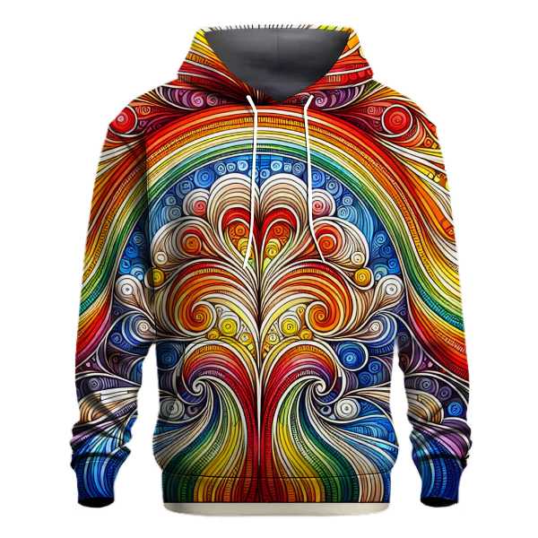 Rainbow Harmony Bliss Hoodie