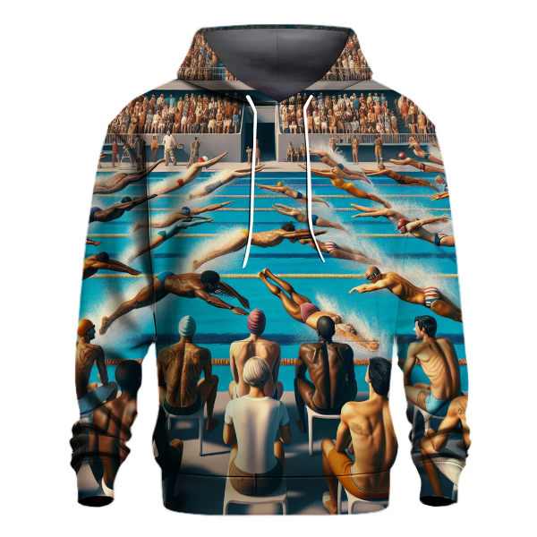 Swimming - Dive into Success Hoodie