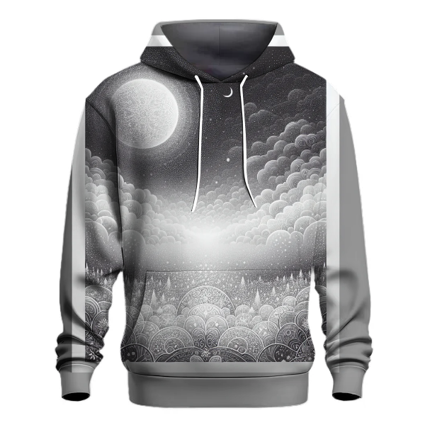 Lunar Mist Cascade Hoodie