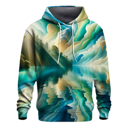 Mystical Lagoon Splash Hoodie