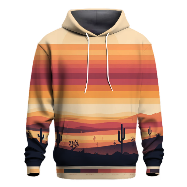 Desert Twilight Hues Hoodie