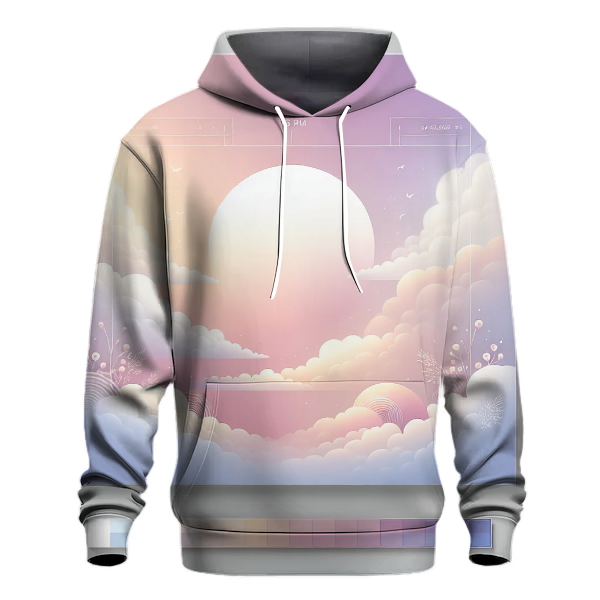 Whimsical Dream Gradient Design Hoodie