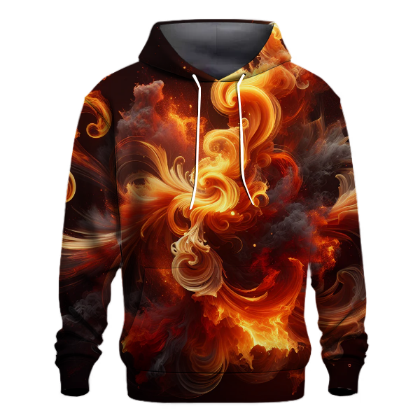 Dancing Flames Essence Hoodie