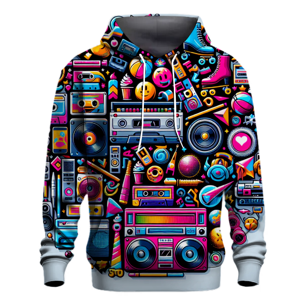 Radical 80s Icons Hoodie
