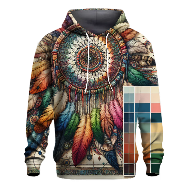 Chic Bohemian Dreamcatcher Hoodie