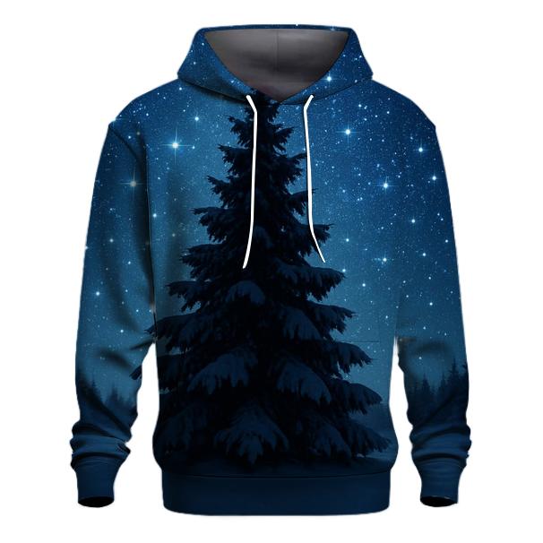 Majestic Christmas Starry Night Hoodie