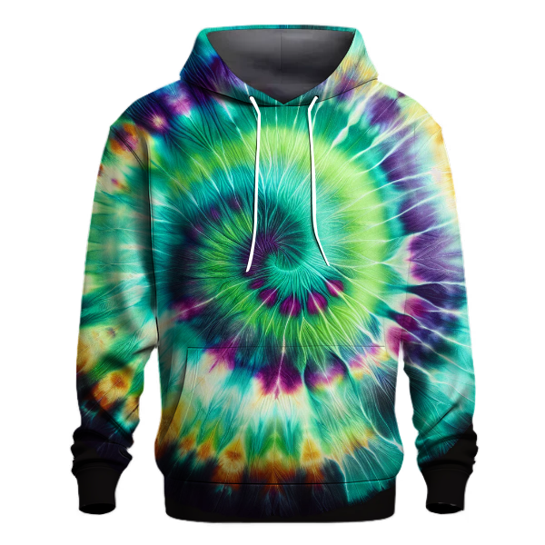 Aurora Radiance Tie-Dye Hoodie