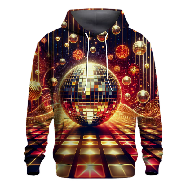 Radiant 80s Disco Party Hoodie