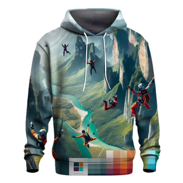 Base Jump Thrill Seeker Hoodie
