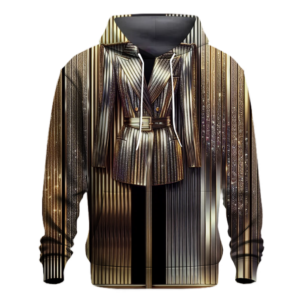 Glitz and Glam Stripes Hoodie