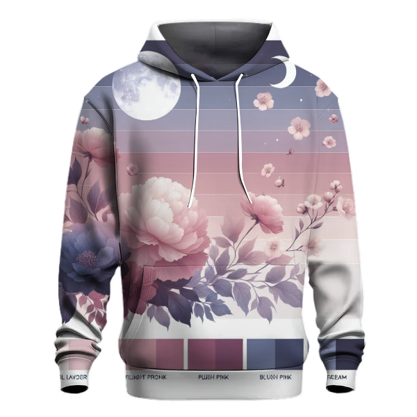 Lunar Blossom Fade Hoodie