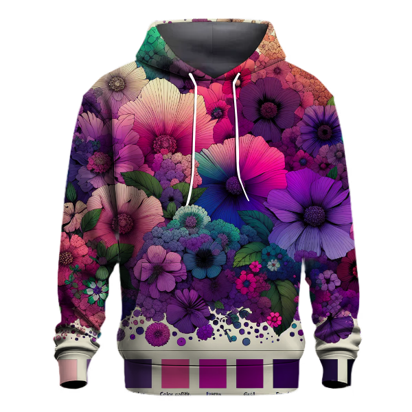 Groovy Flower Burst Hoodie