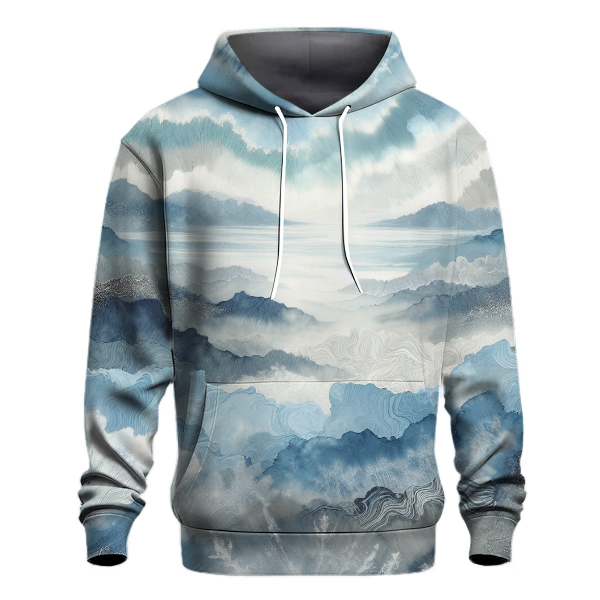 Frosty Winter Escape Hoodie