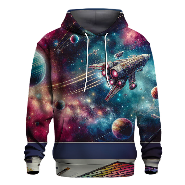 Futuristic Space Exploration Hoodie