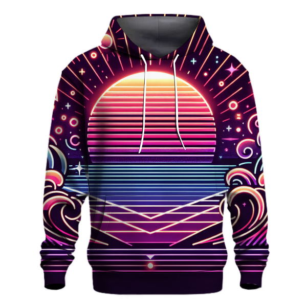 Radical Retro Wave Hoodie