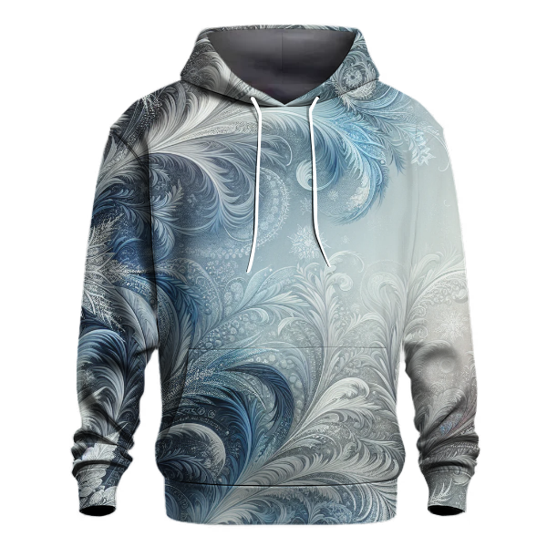 Winter's Frosted Dawn Hoodie