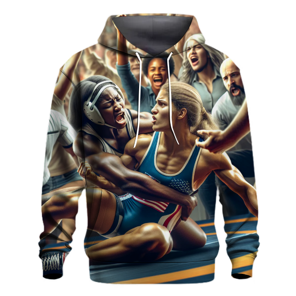 Strength in Wrestling Hoodie