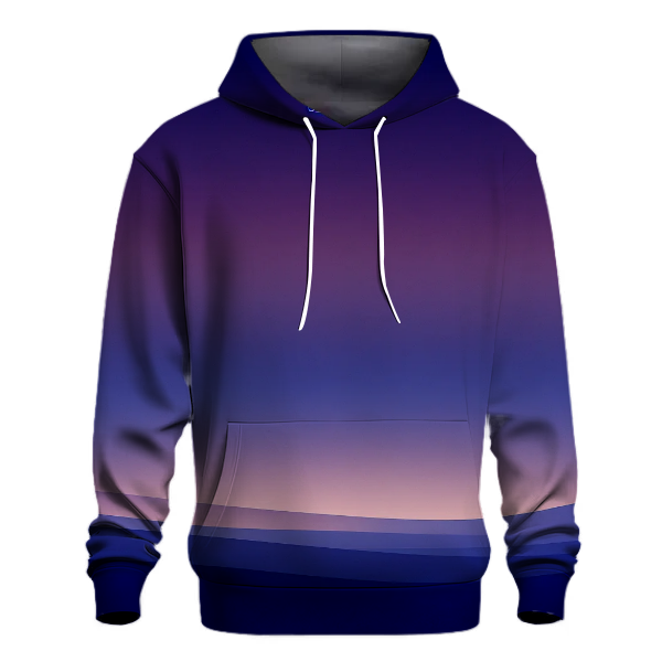 Dusk Horizon Gradient Design Hoodie