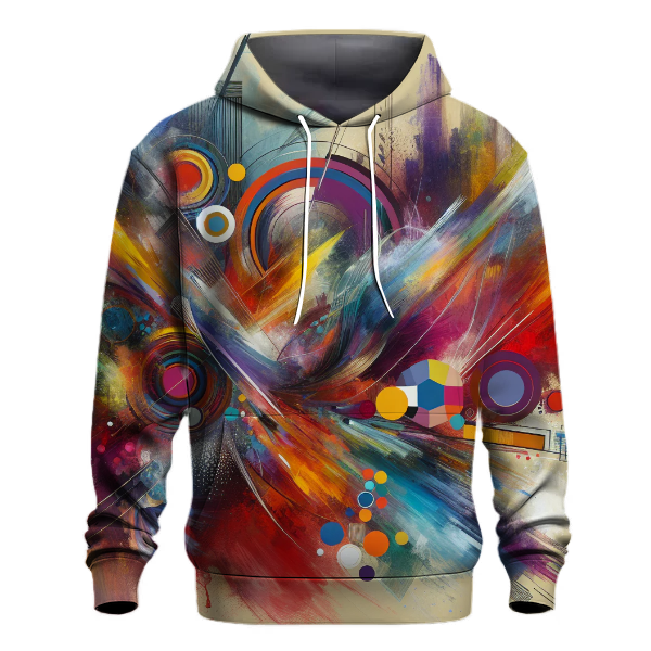 Artistic Expressionism Fusion Hoodie