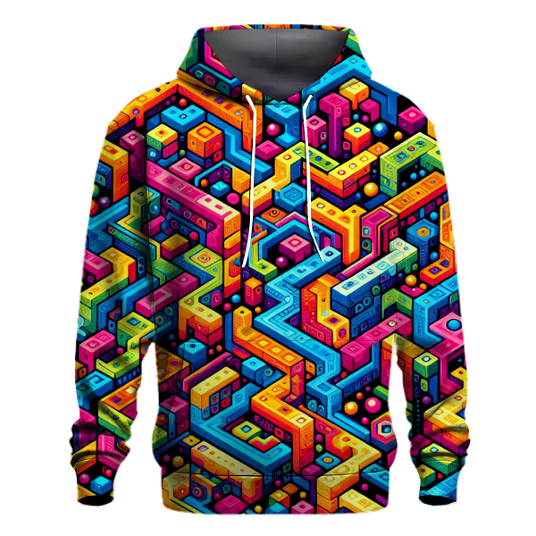 Technicolor Tetris Fusion Hoodie