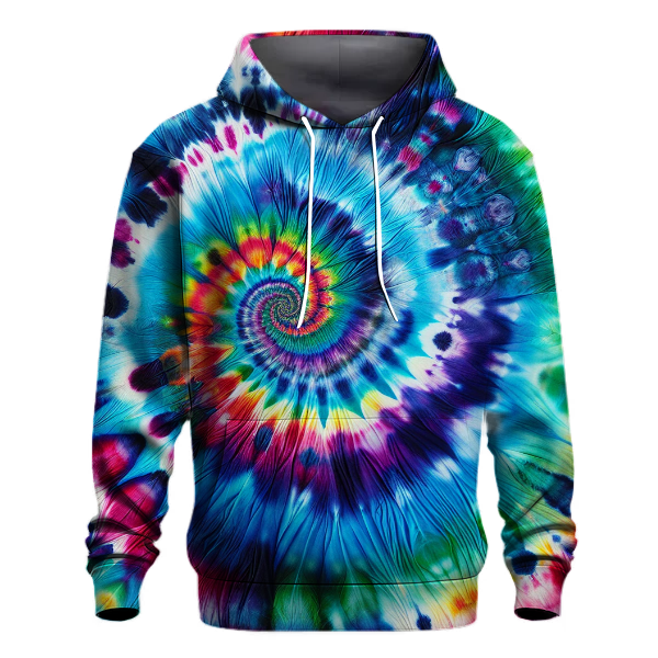 Electric Vortex Tie-dye Hoodie