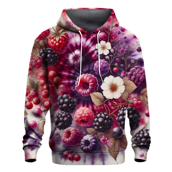 Berry Bliss Tie-Dye Hoodie
