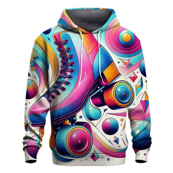 Funky 70s Roller Skate Hoodie