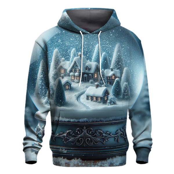 Glittering Snow Globe Christmas Hoodie
