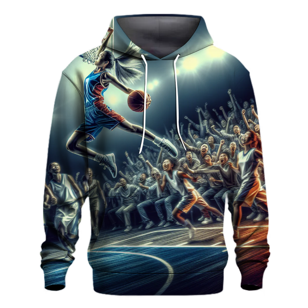 Basketball Slam Dunk Energy Hoodie