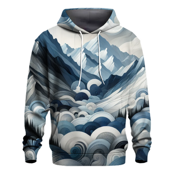 Frosted Alpine Ridge Hoodie