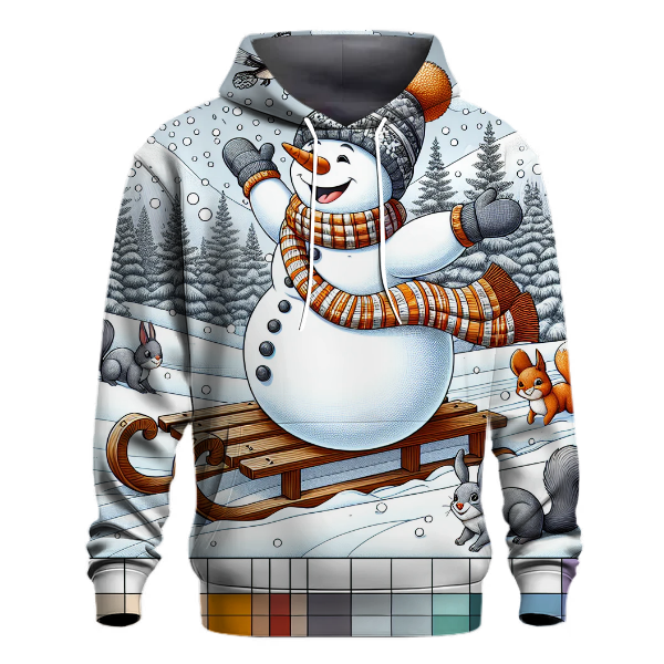 Jolly Snowman Adventure Hoodie