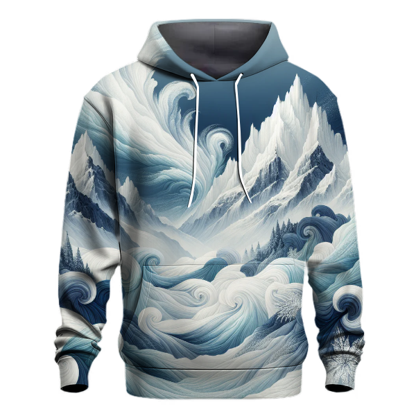 Frosty Mountain Tie-Dye Hoodie