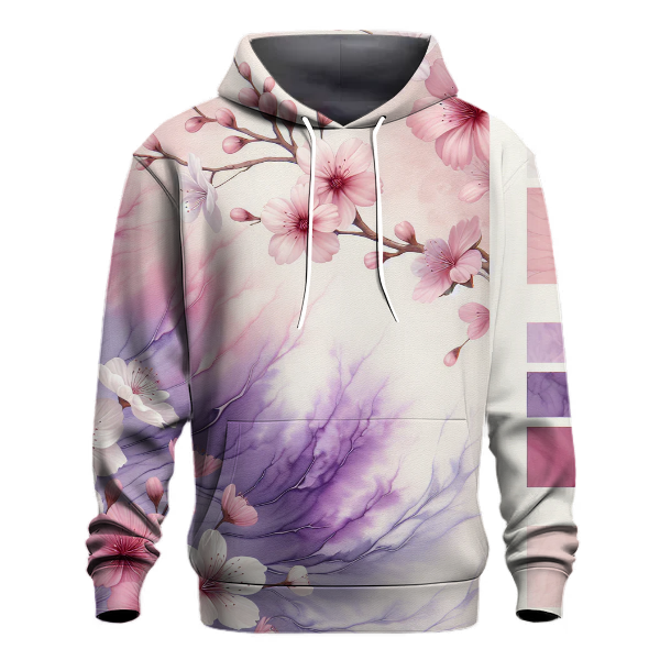 Cherry Blossom Dreams Tie-dye Hoodie